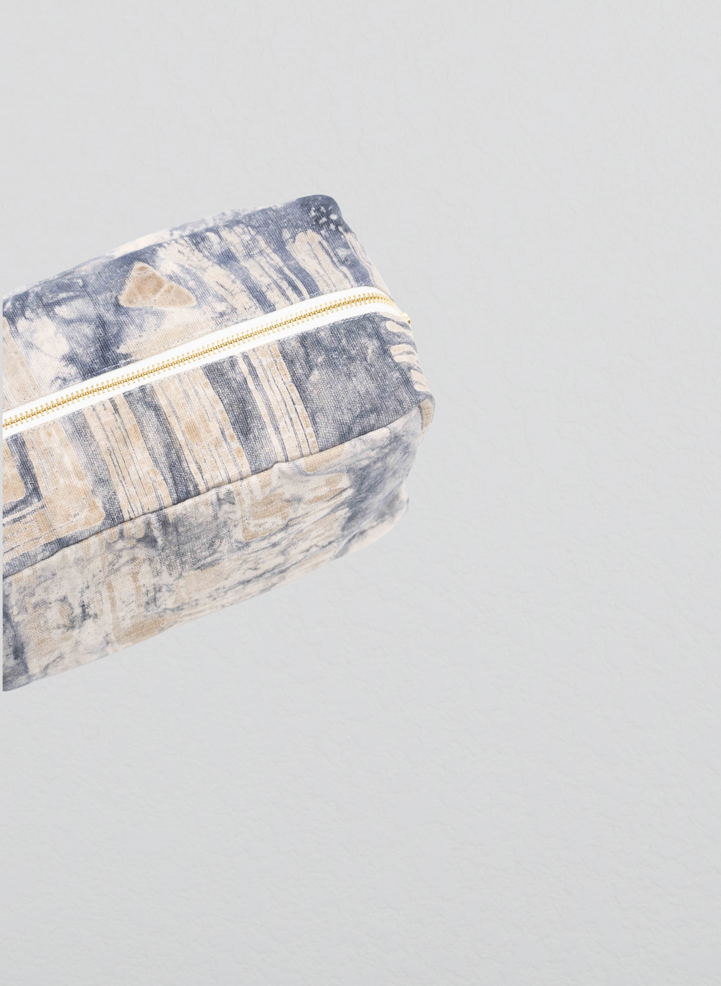 Reza Cosmetic Pouch- Navy