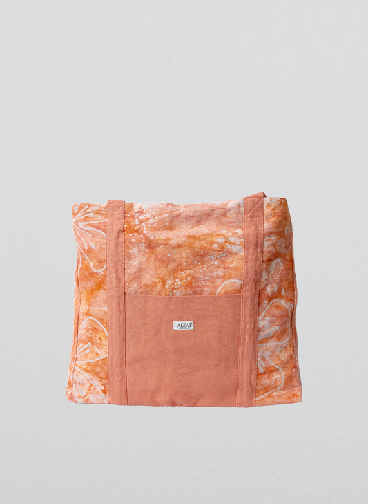 Nahia Tote Bag- Coral