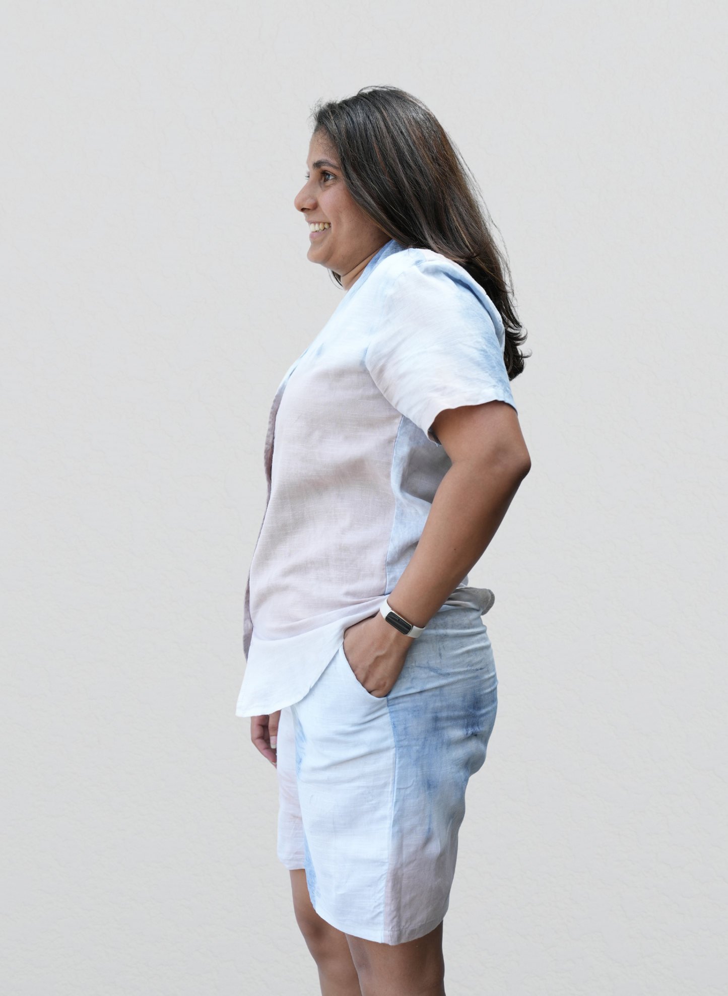 Jamille Shirt- Pink & Blue