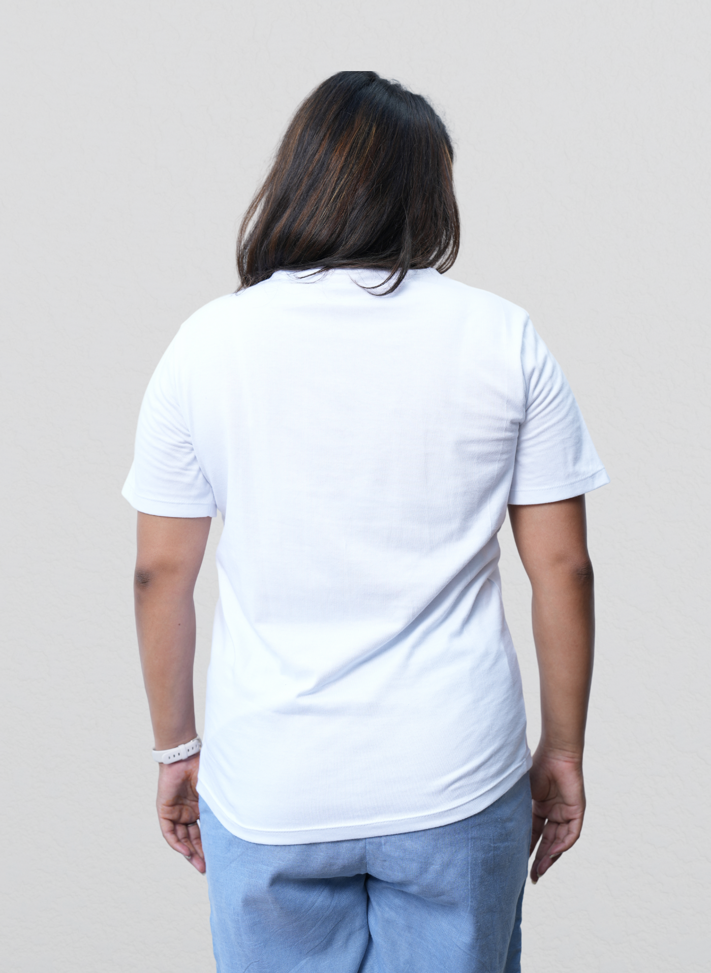 Sana T-Shirt (Crew)- White