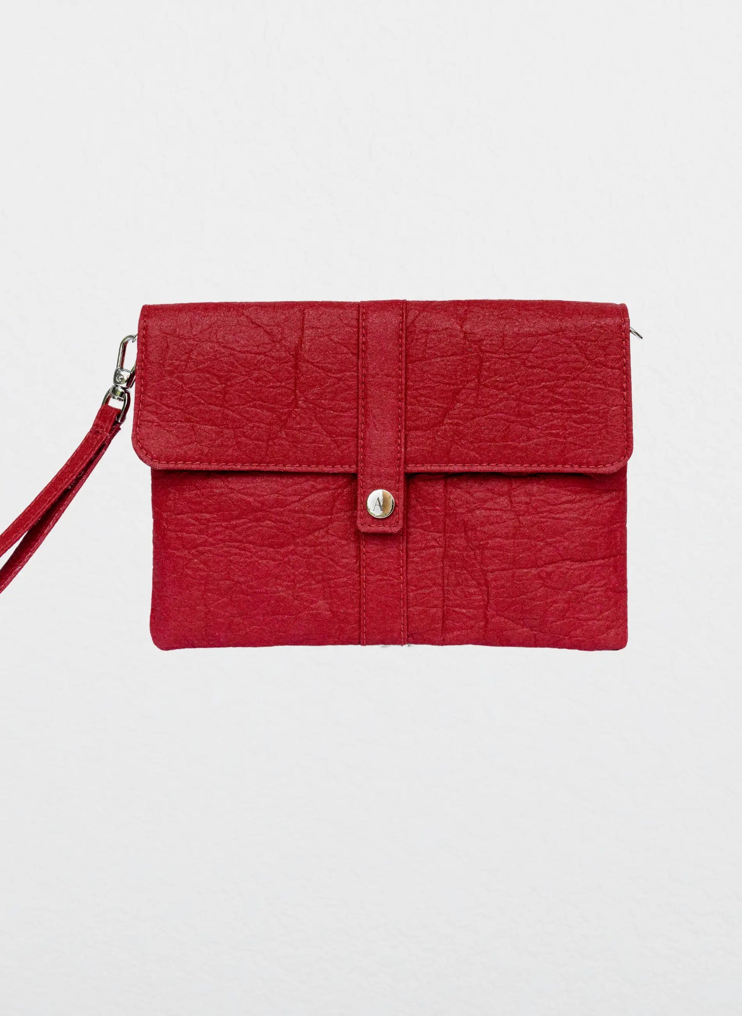 Amari Vegan Wristlet - Mulberry
