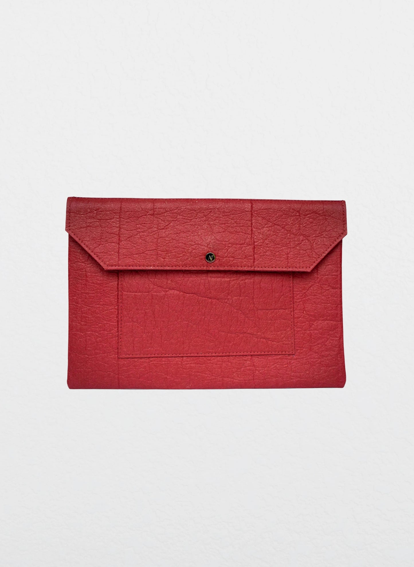 Amor Vegan Leather Laptop Sleeve - Mulberry - Regular