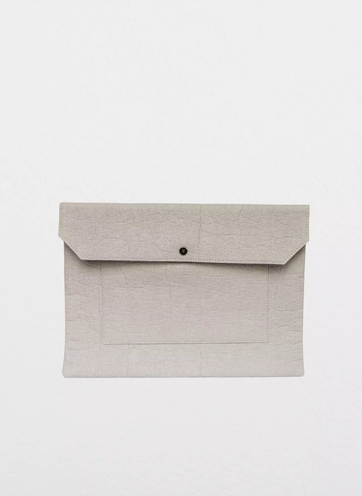 Amor Vegan Leather Laptop Sleeve - Pebble - Regular