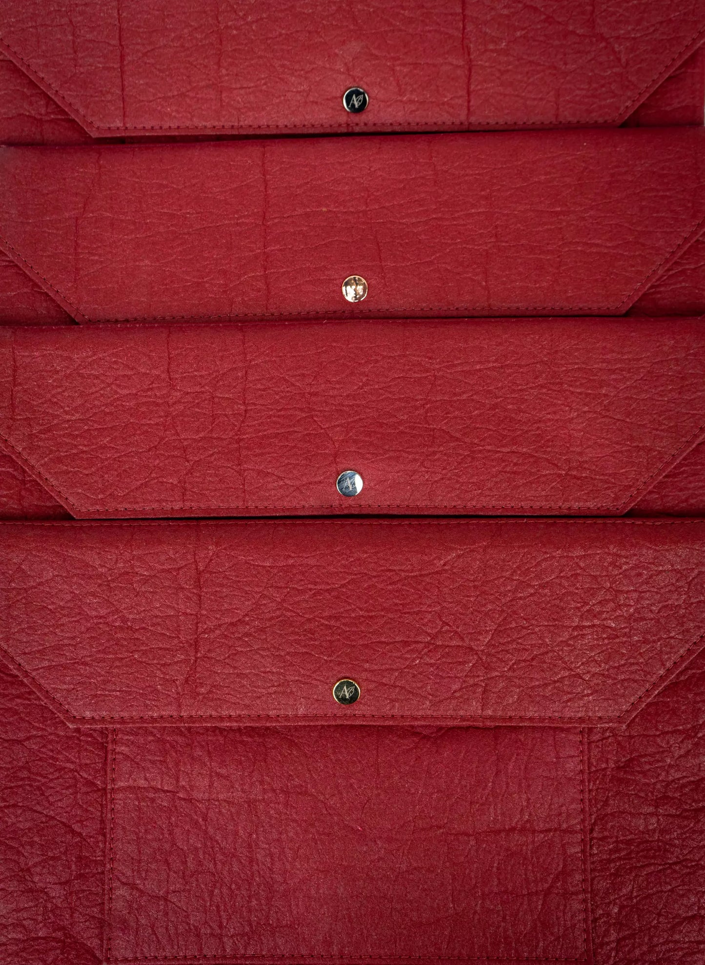 Amor Vegan Leather Laptop Sleeve - Mulberry - Large