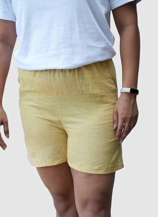Zaki Short- Yellow