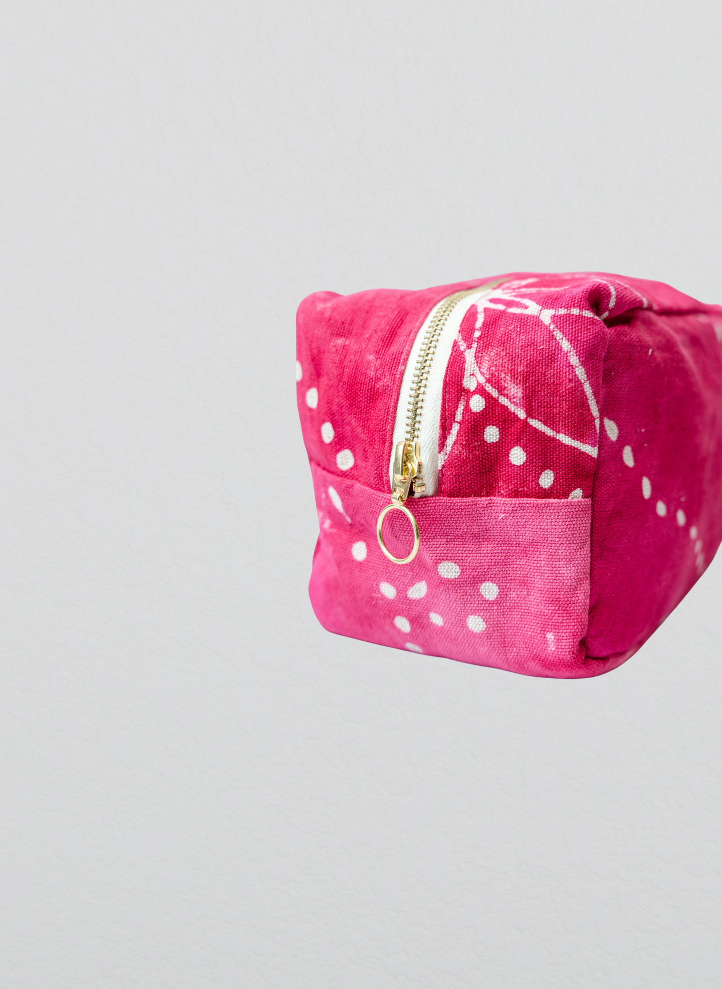 Reza Cosmetic Pouch- Pink