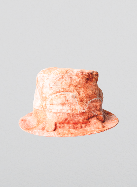 Reversible Bucket Hat- Coral