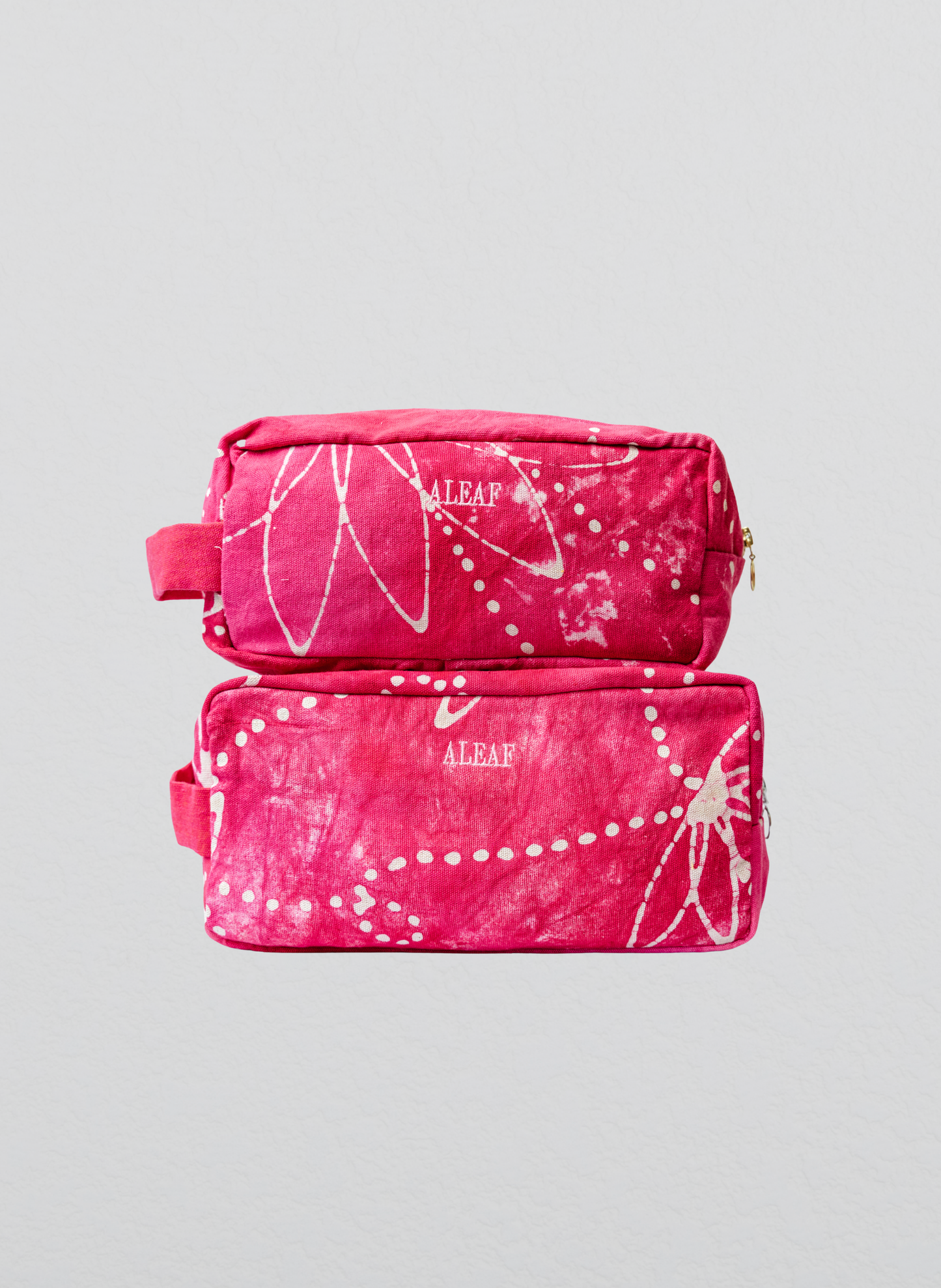 Reza Cosmetic Pouch- Pink