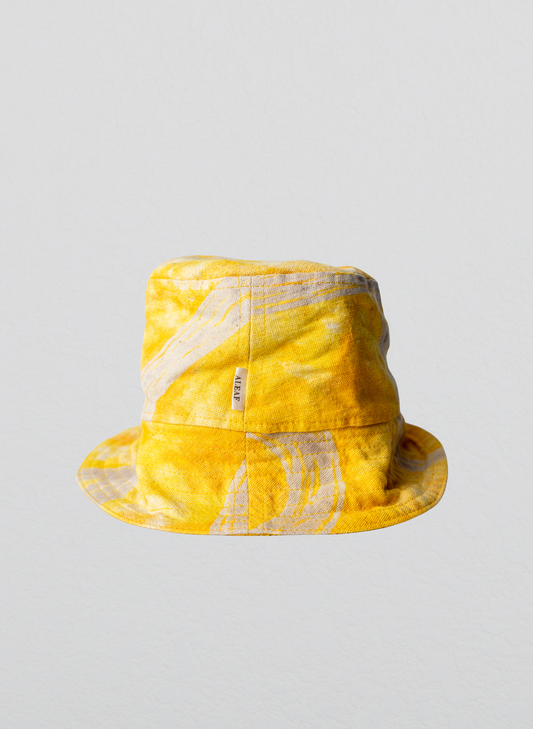Reversible Bucket Hat- Yellow