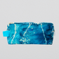 Reza Cosmetic Pouch- Aqua Blue