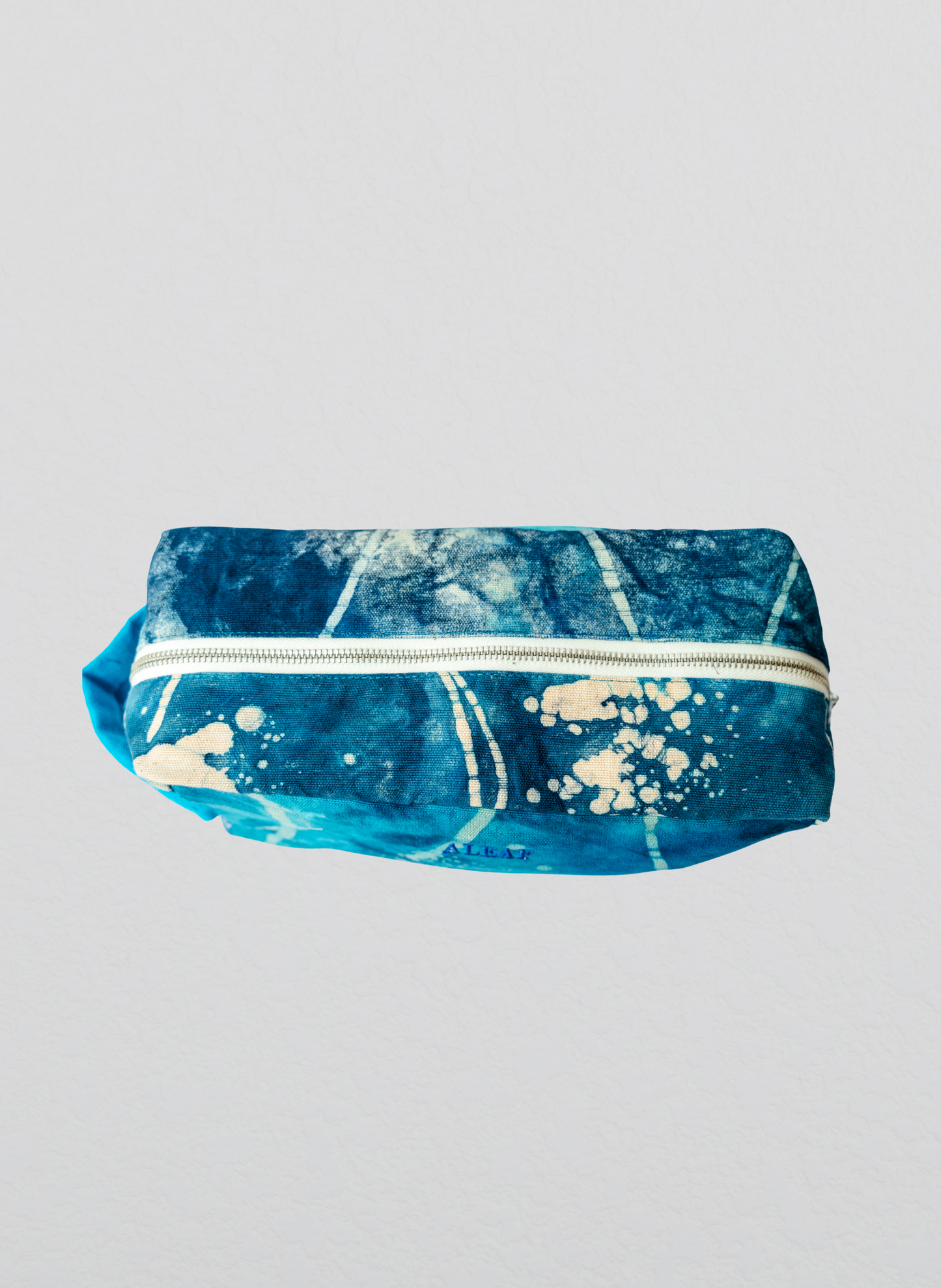 Reza Cosmetic Pouch- Aqua Blue