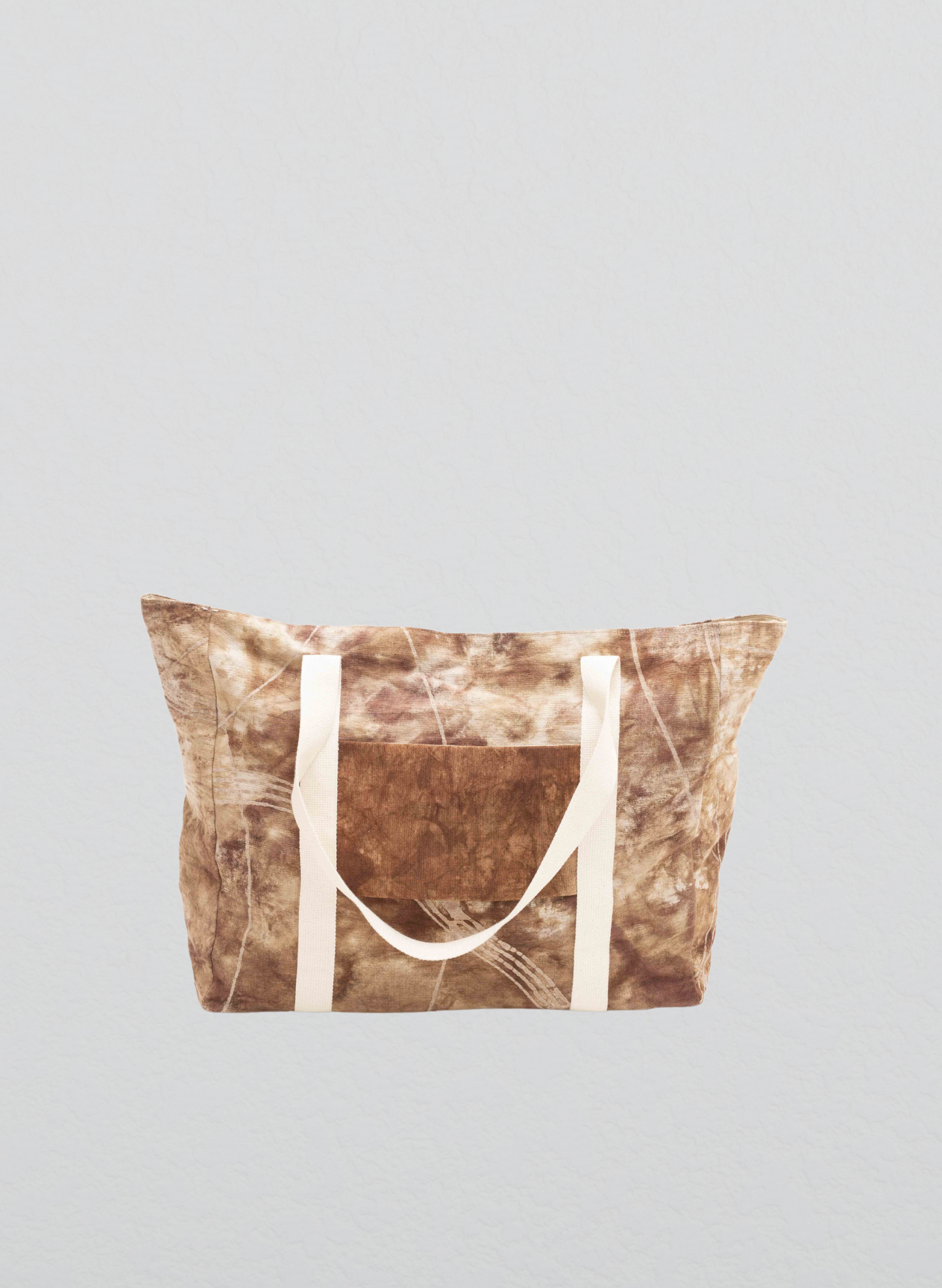 Nahia Tote Bag- Brown