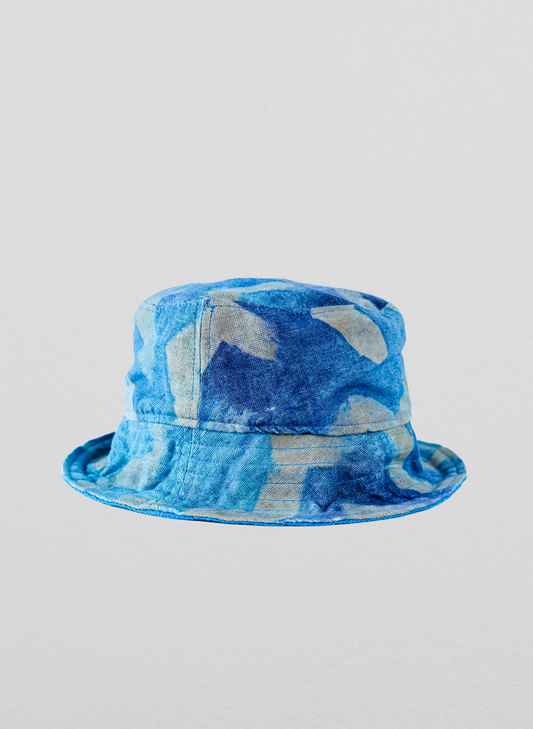 Reversible Bucket Hat- Blue