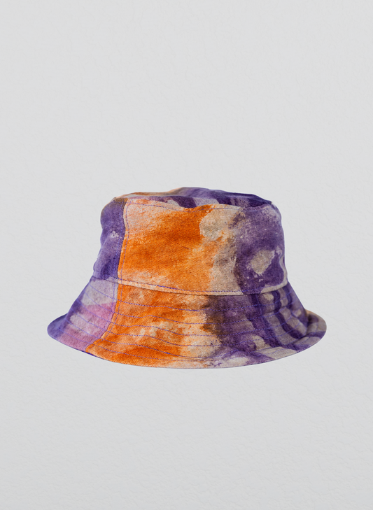 Reversible Bucket Hat- Purple