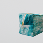 Reza Cosmetic Pouch- Sea Green