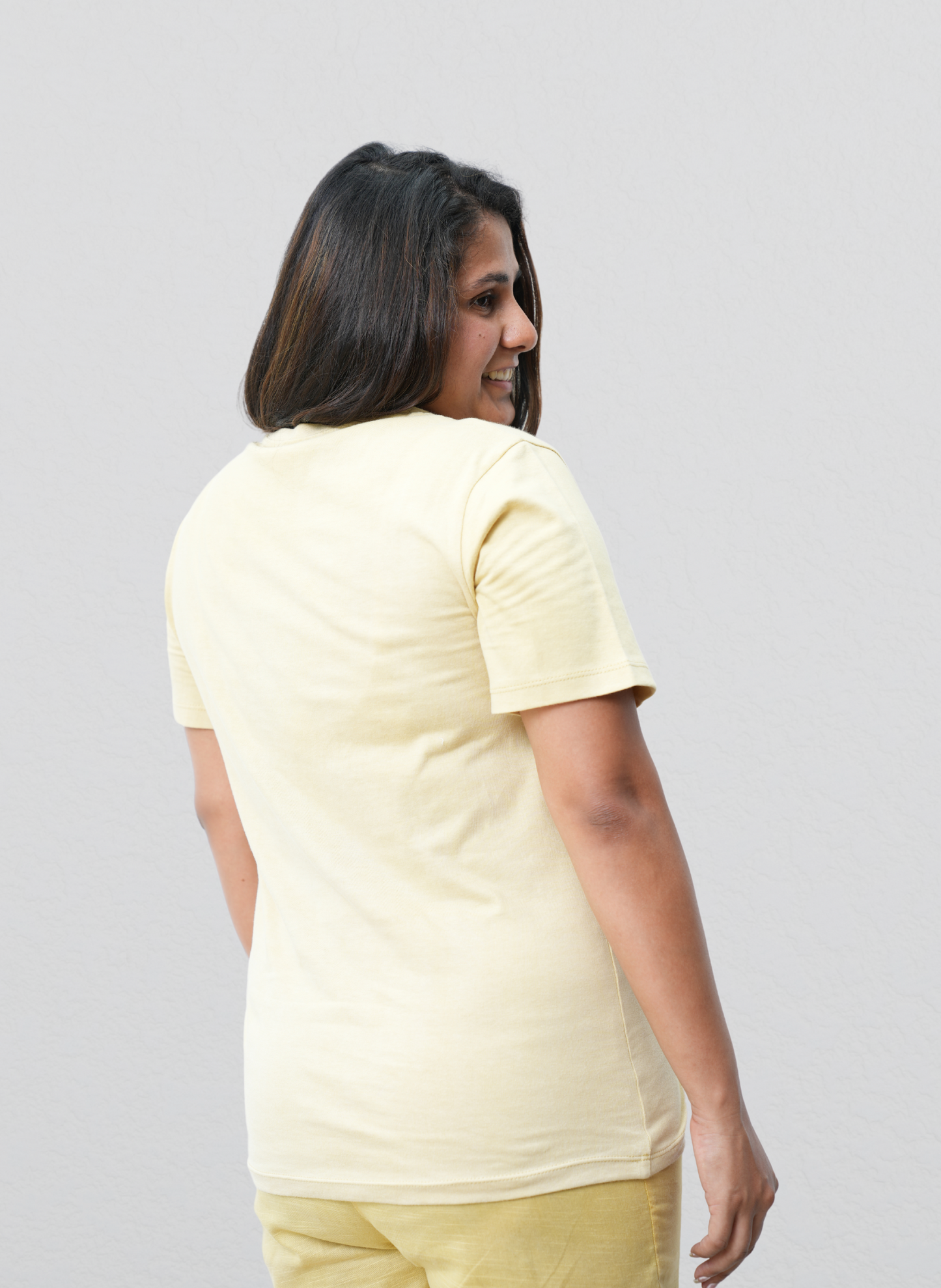 Sana T-shirt- Yellow