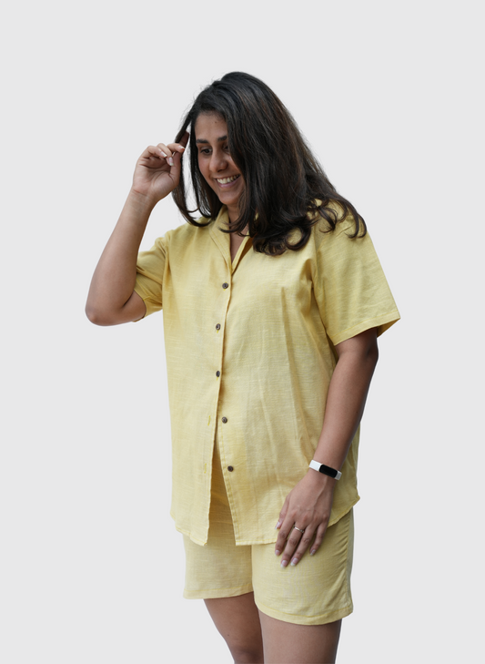 Jamille Shirt- Yellow