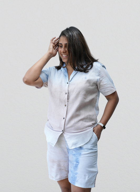 Jamille Shirt- Pink & Blue