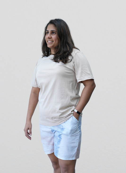 Sana T-shirt- Light Brown