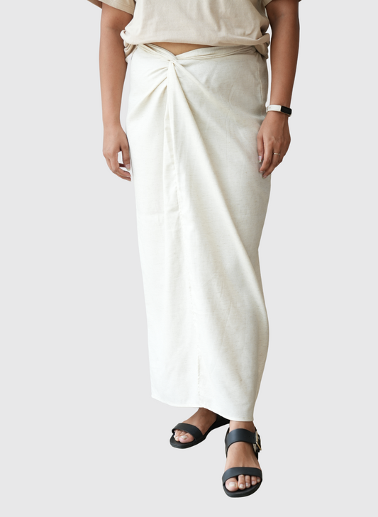 Dalia Skirt- Beige