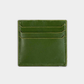 Moss Vegan Leather Cardholder - Green