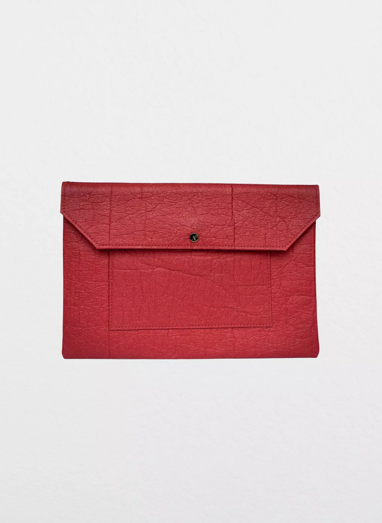 Amor Vegan Leather Laptop Sleeve - Mulberry - Large