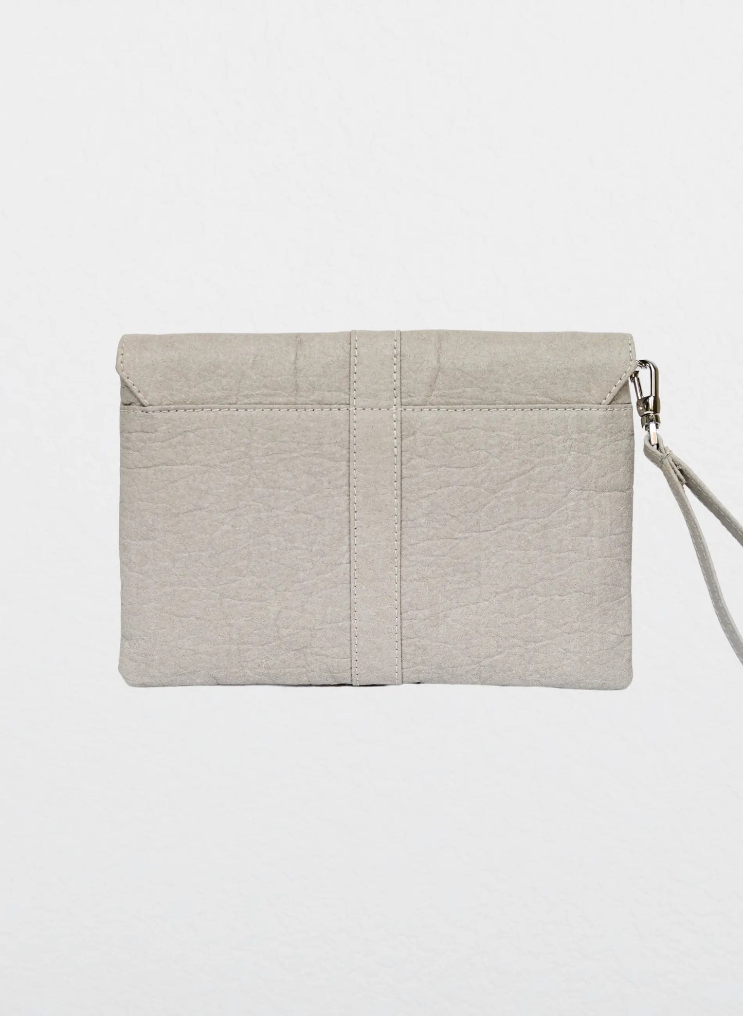 Amari Vegan Wristlet – Pebble