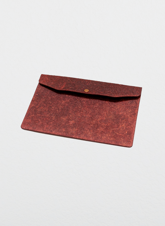 Indie Vegan Tablet Sleeve - Madder Red